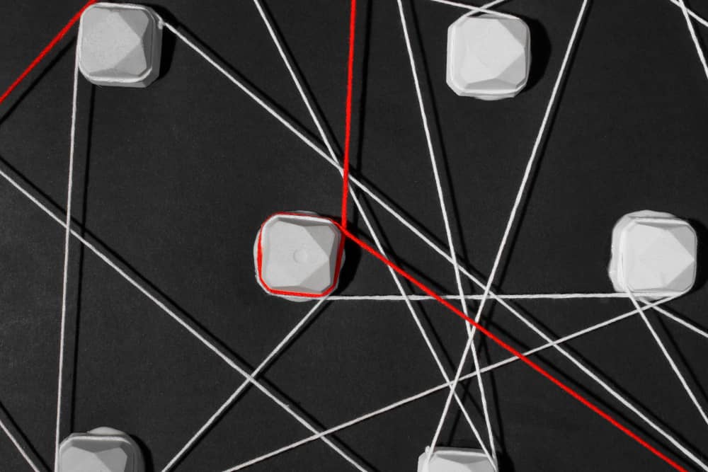 Abstract arrows moving forward