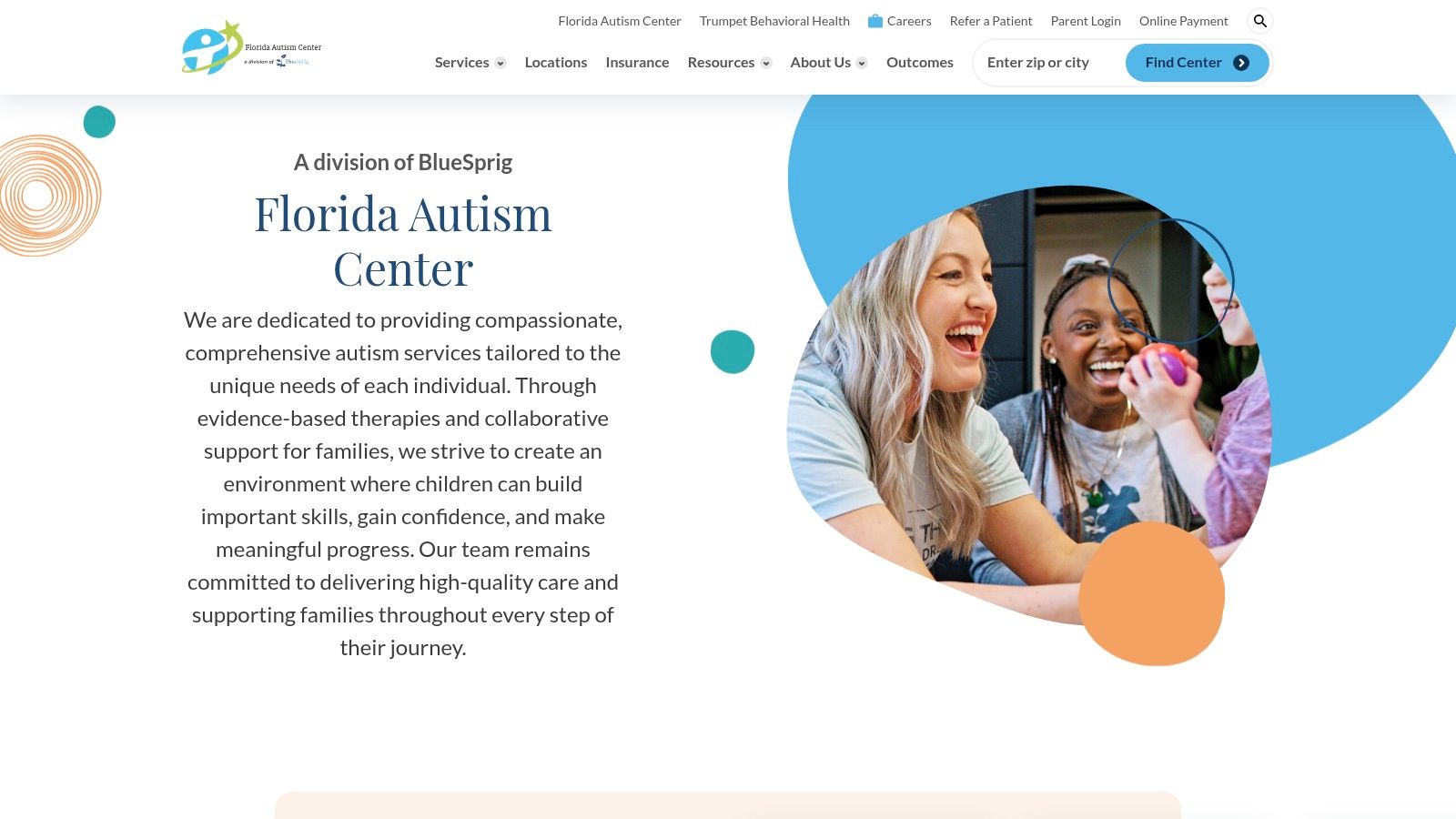 BlueSprig (including Florida Autism Center locations)
