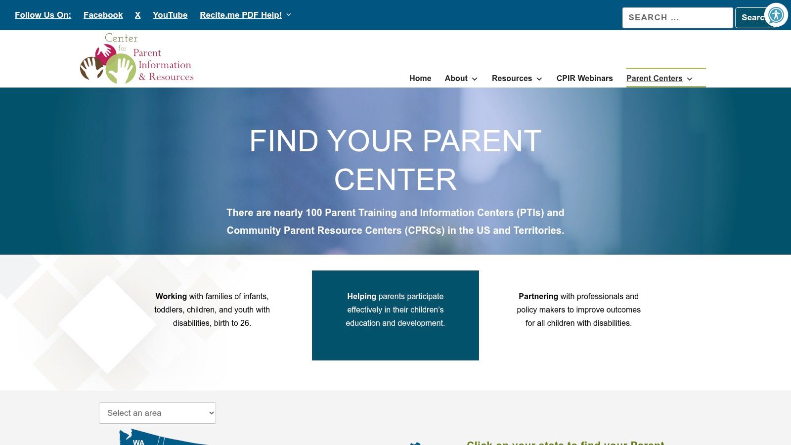 Parent Training and Information Centers