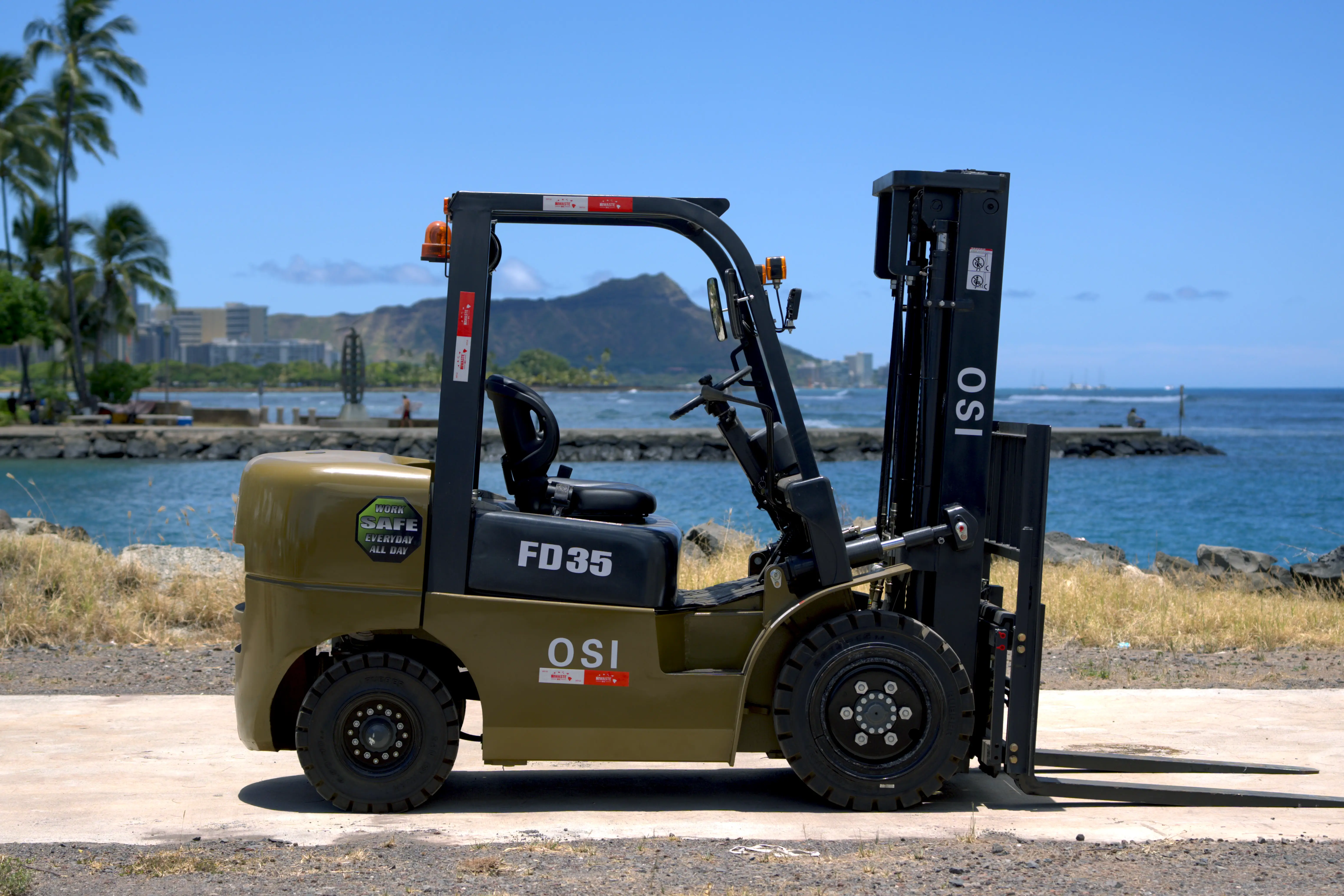 OSI 3.5-Ton Diesel Forklift