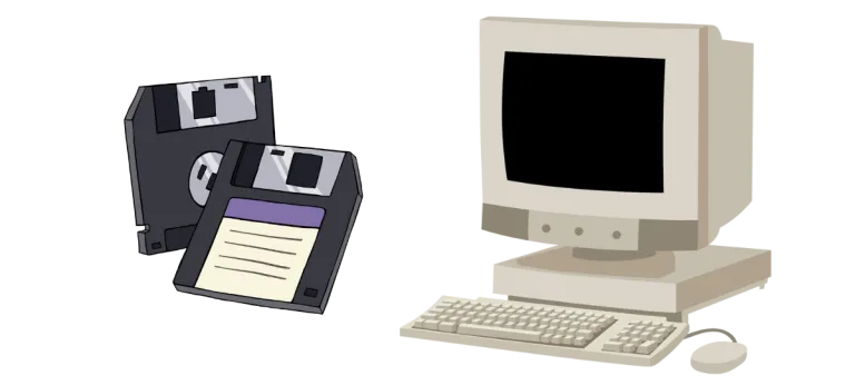 Desktop Computers & Floppy Disks