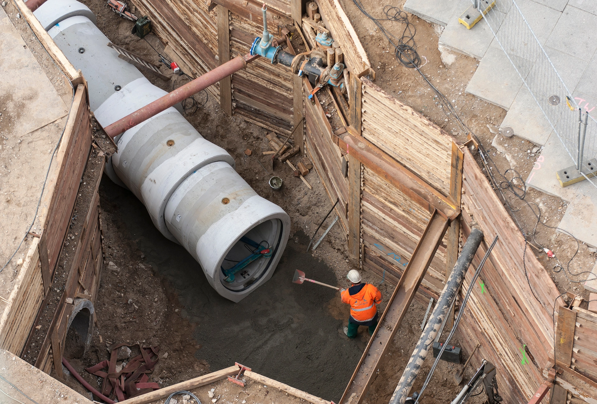 Tiefbau und Infrastrukturbaustelle, Branche Civil Engineering bei CONBENE