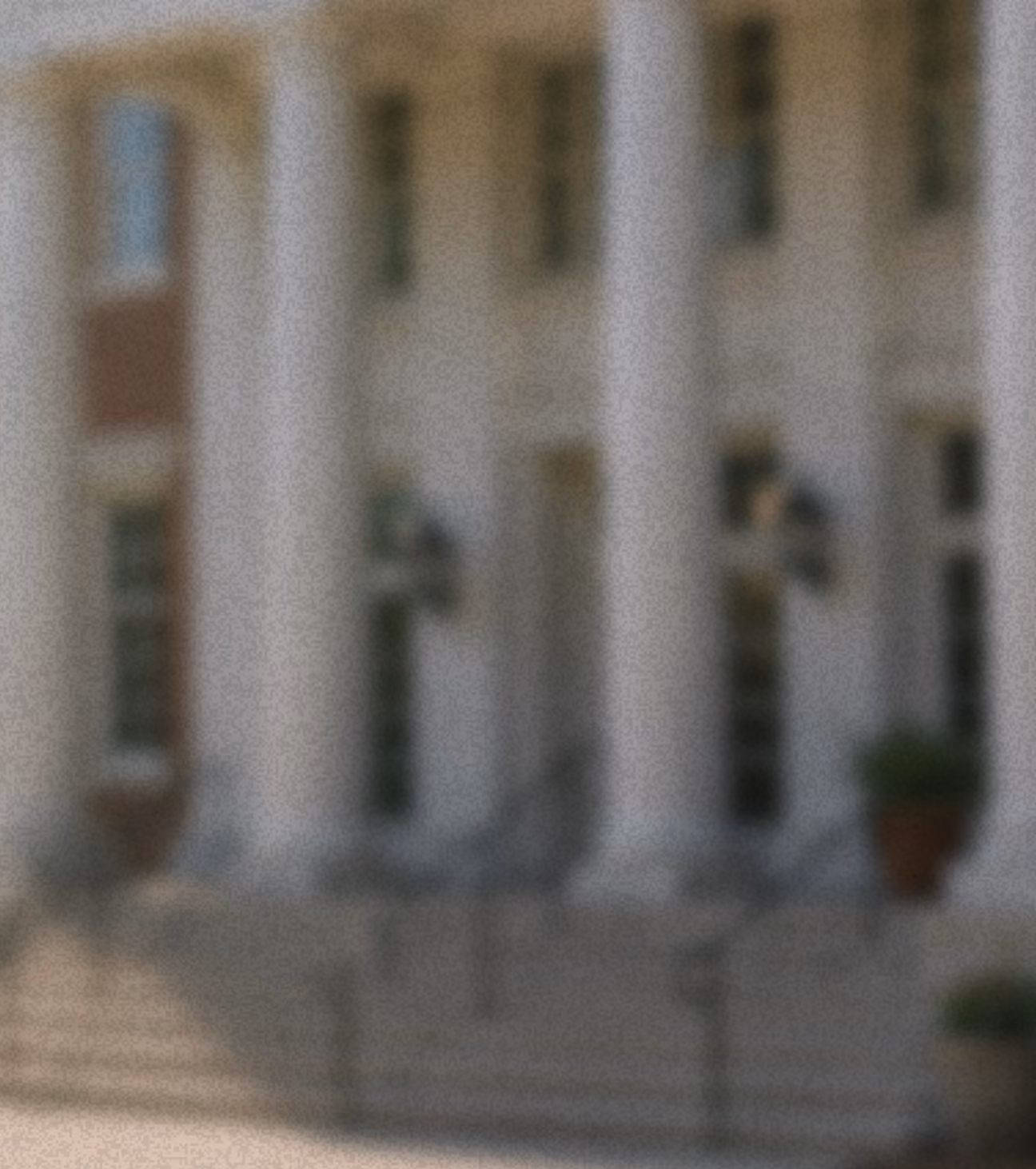 Blurred image of staircase