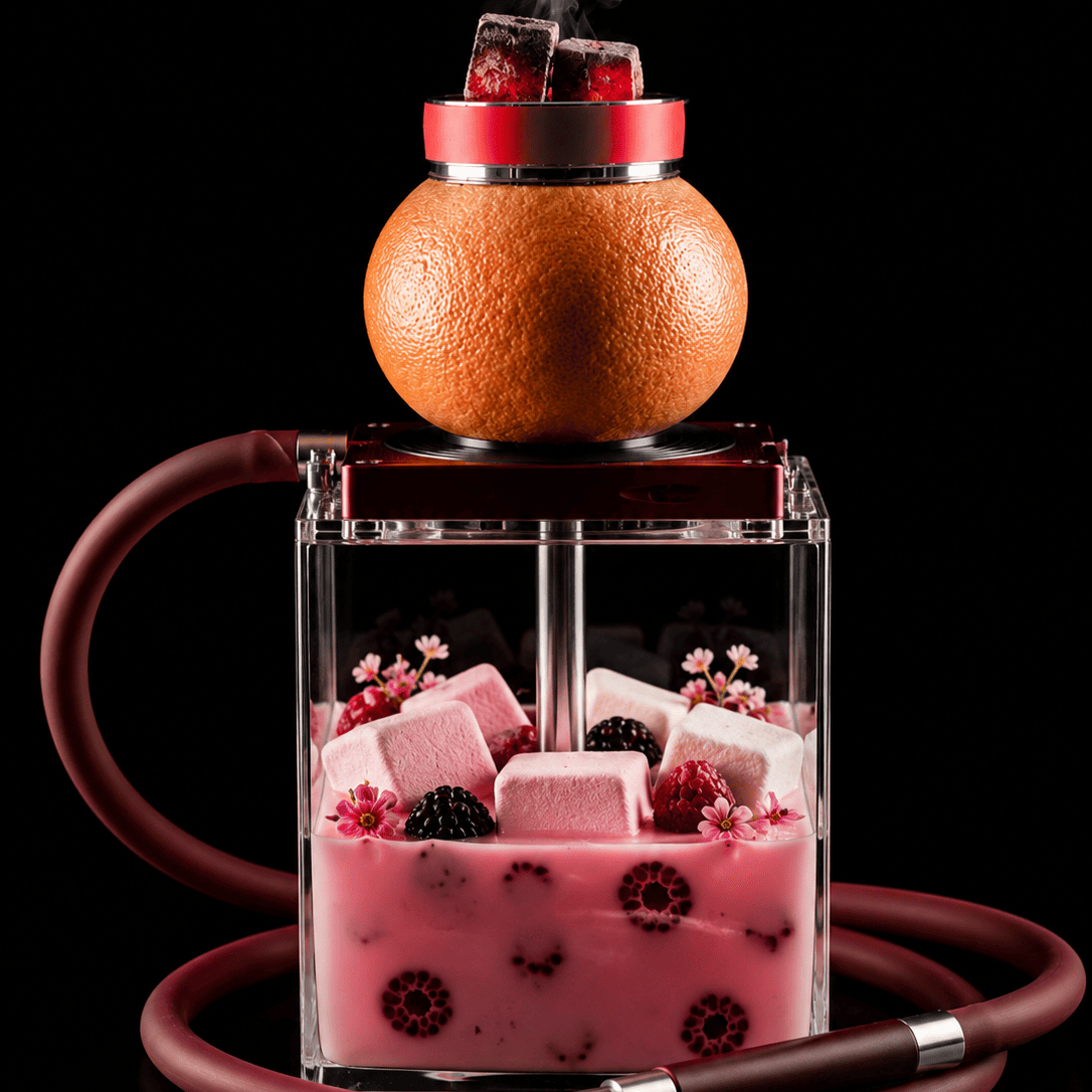 Sweet Poison hookah with blackberry, raspberry, and vanilla flavor profile at ANTARES Lounge