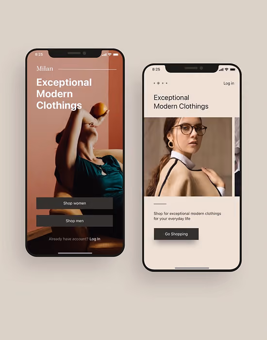 A modern mobile interface focused on intuitive navigation, clean visuals, and a seamless user experience across devices.