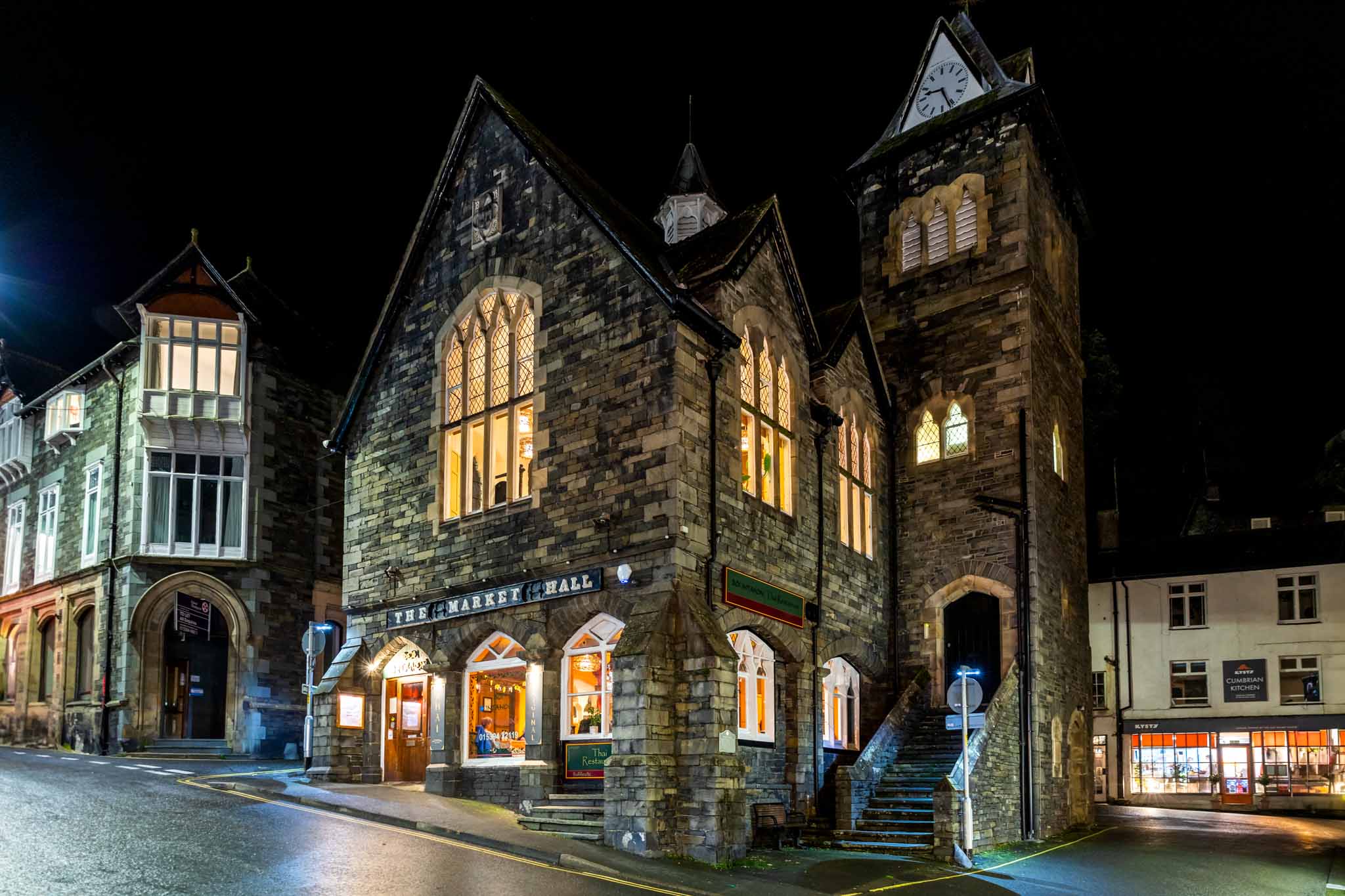 External shots are informative for locals who've walked past without noticing you.