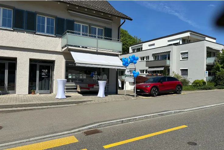 Das neue Büro von ZENI Immobilien in Witikon