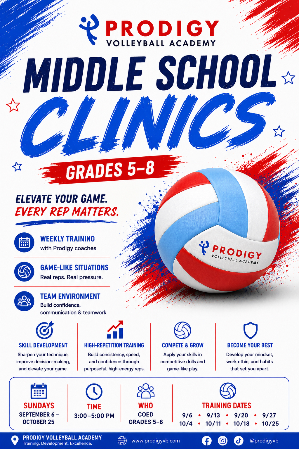 Fall Middle School Clinic