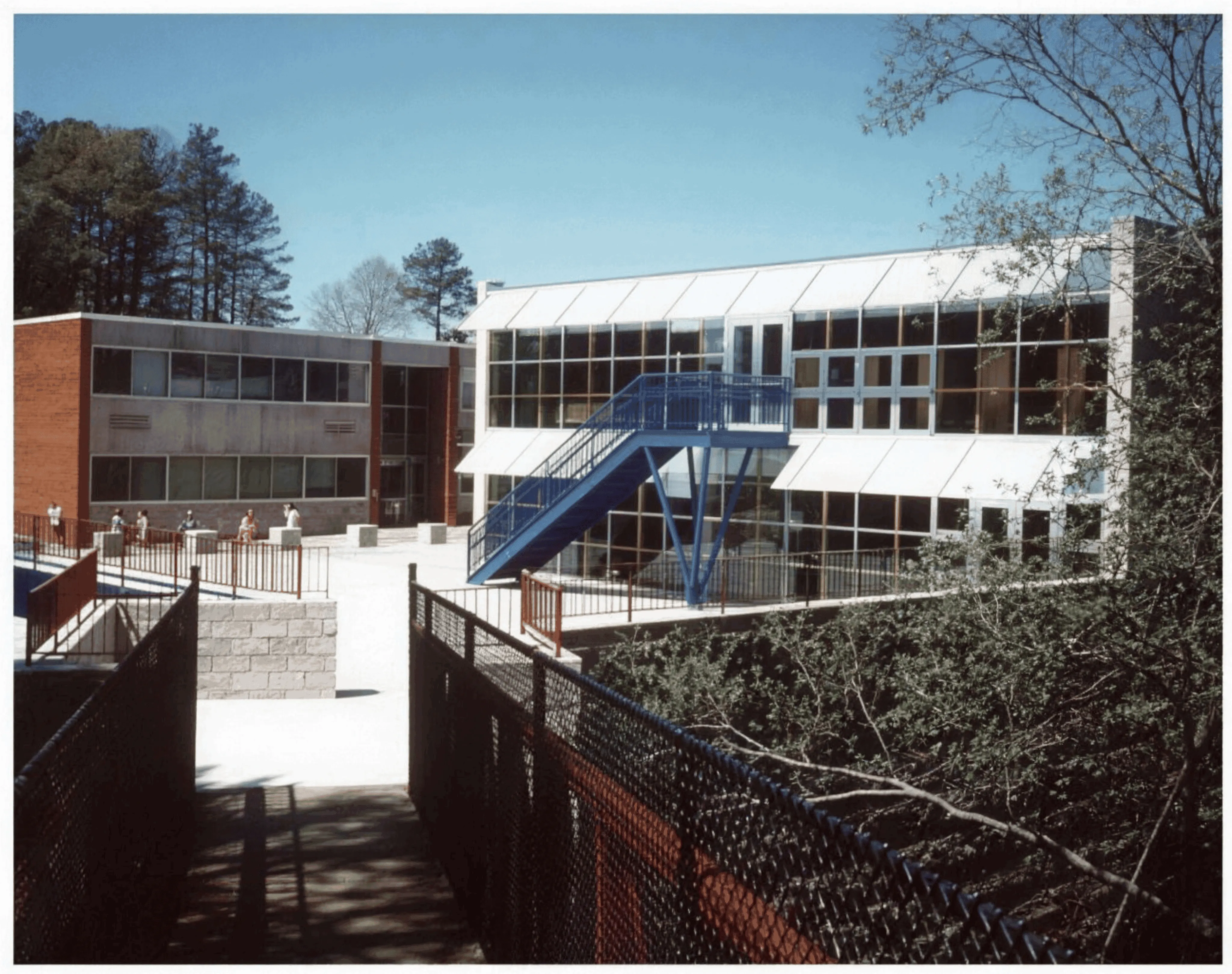 Trinity School campus expansion, 1988