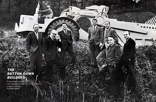The Button-Down Builders magazine feature, 1960s