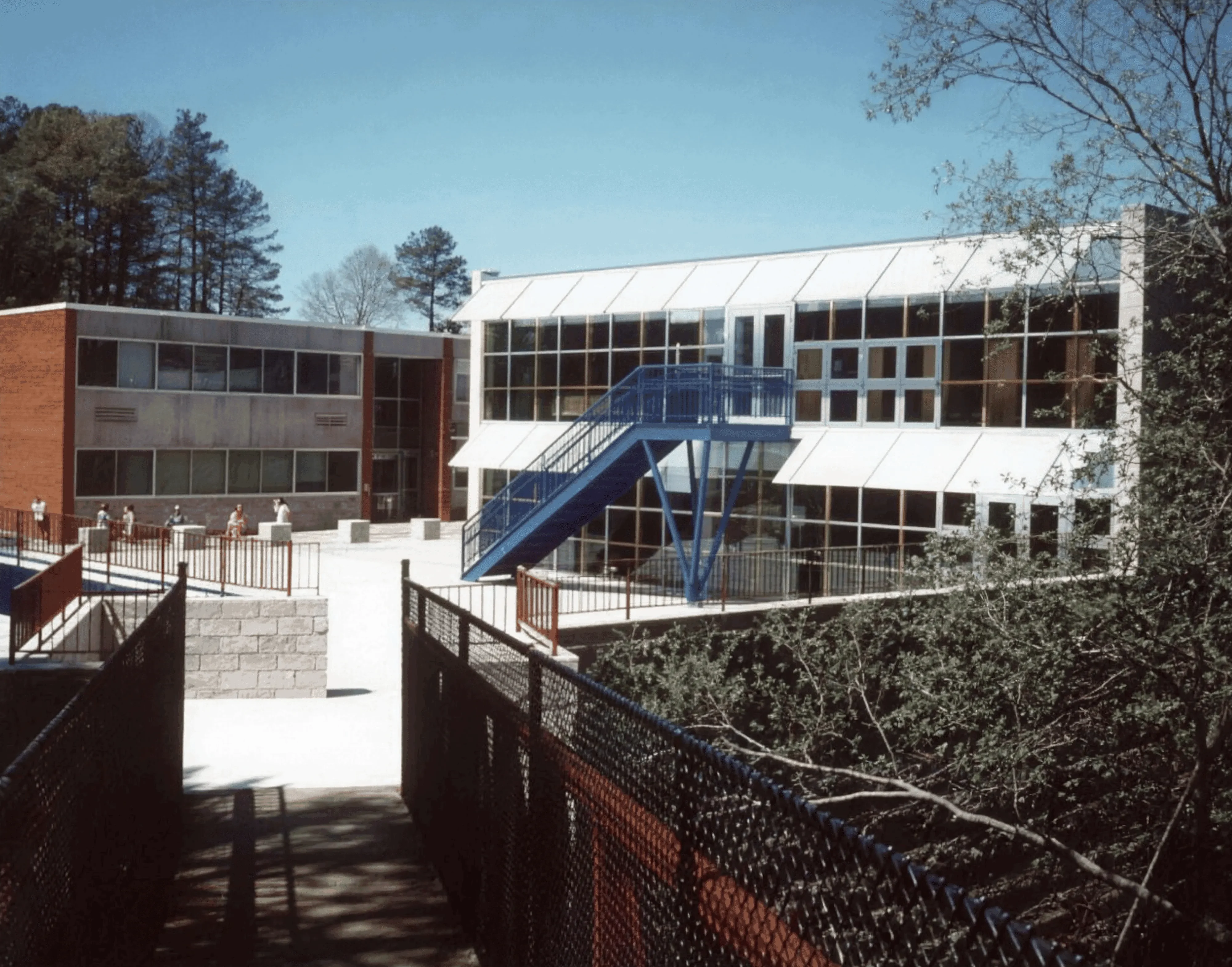 Trinity School campus expansion, 1988