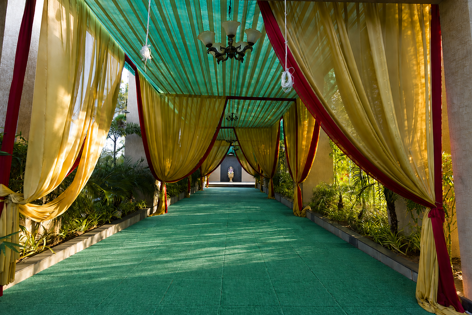 Mandap Decoration Net