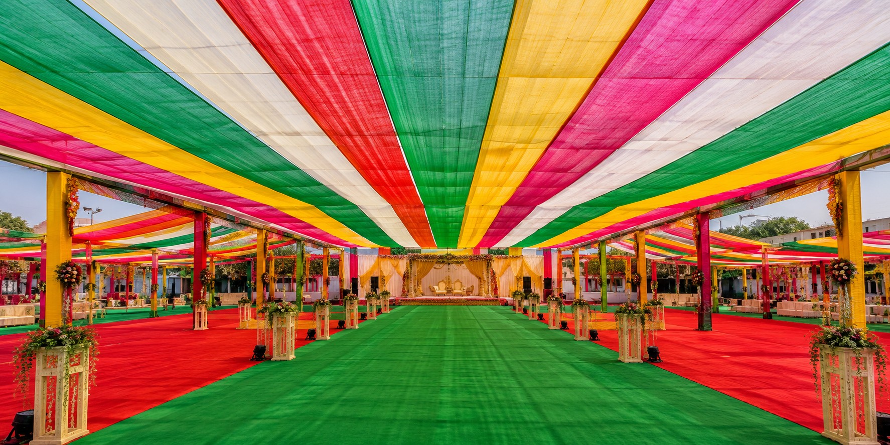 Flooring & Mandap Decoration