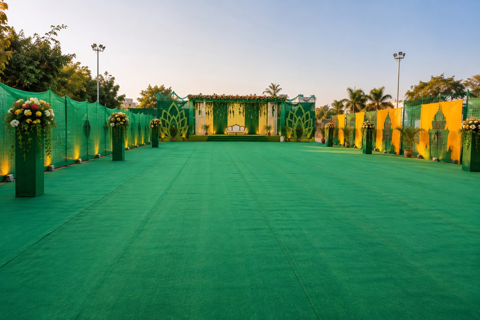 Flooring & Mandap Decoration
