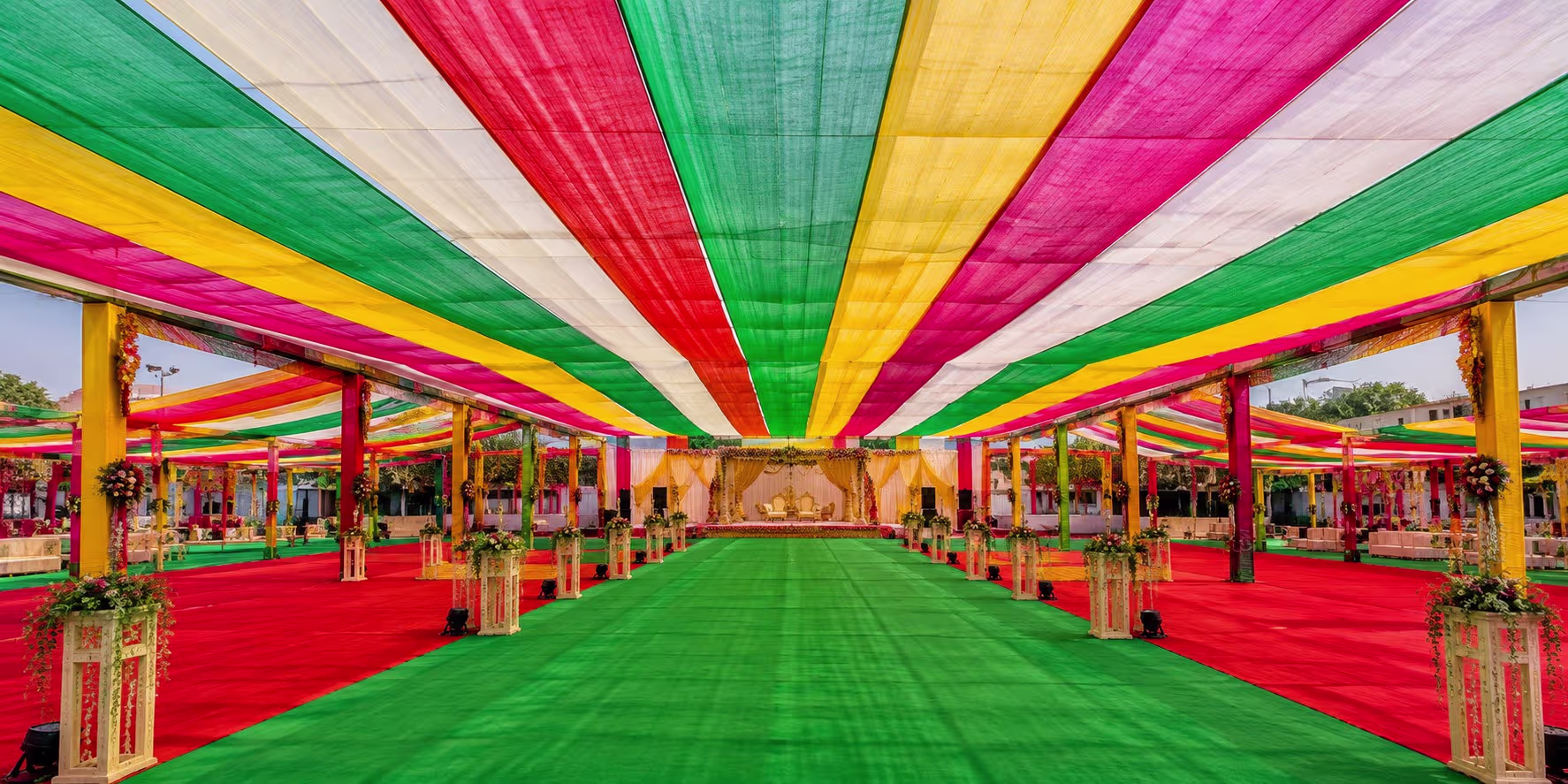 Flooring & Mandap Decoration