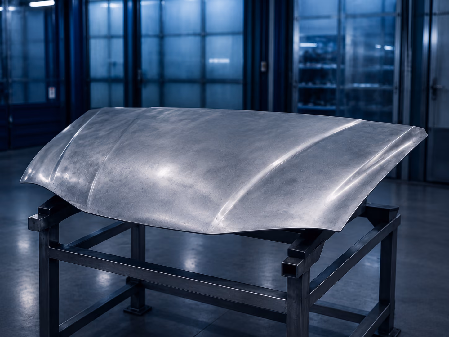 Bauteil bei chemischer Entlackung