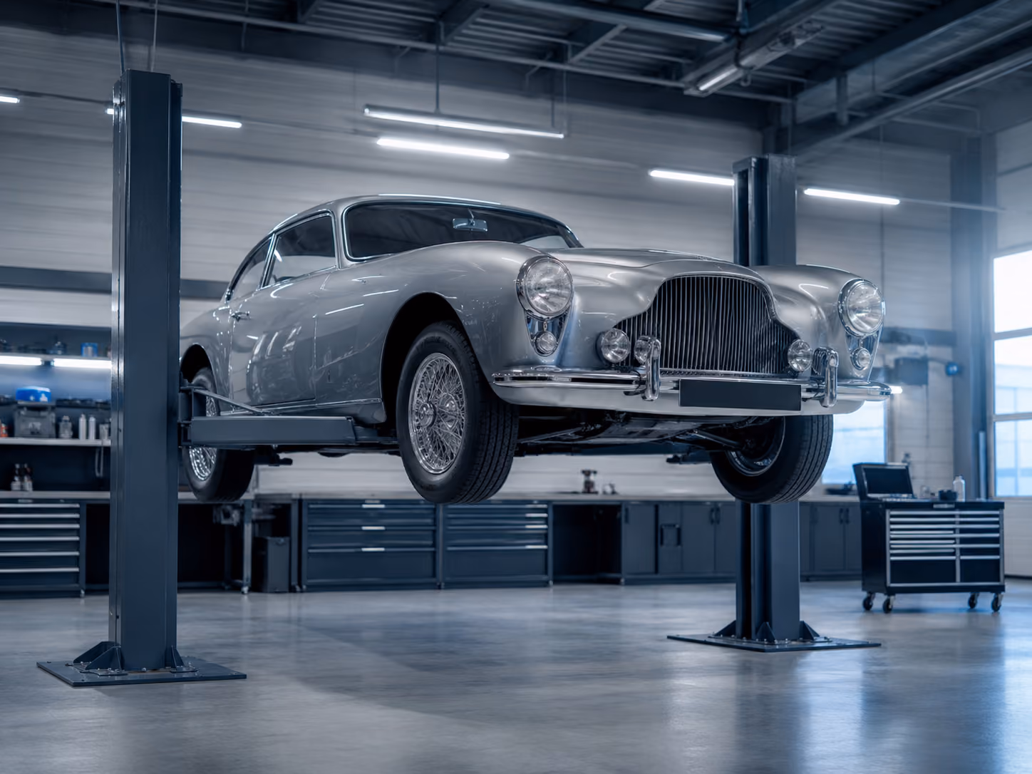 Restaurierter Oldtimer