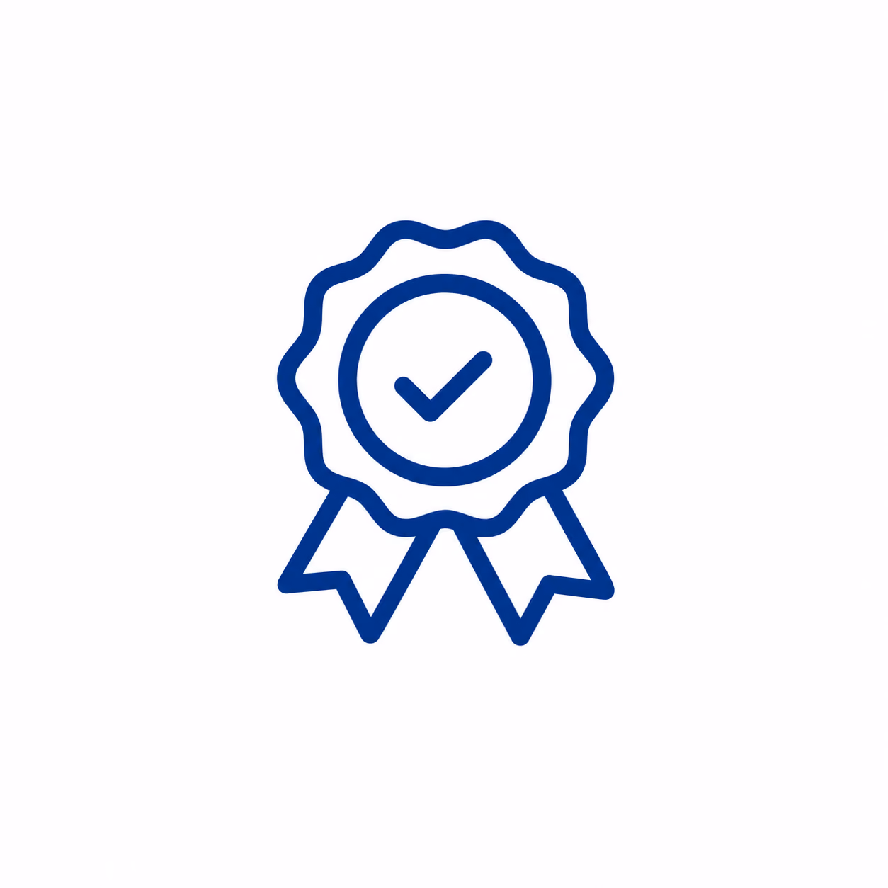 Symbol für Qualitätsauszeichnung
