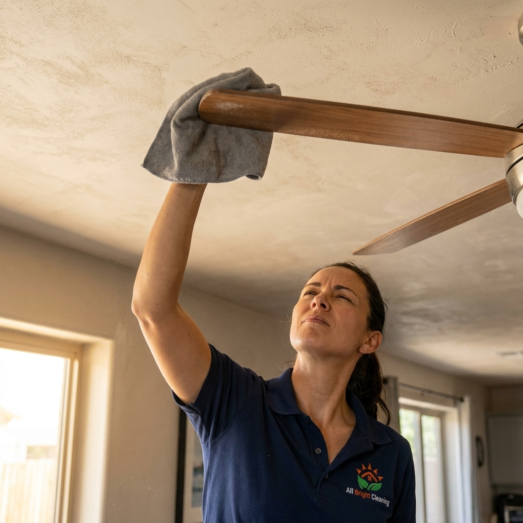 A South Bay living space kept consistently clean between visits