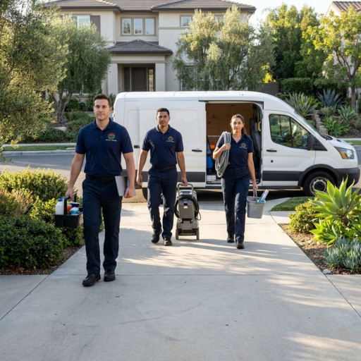 All Bright professional cleaning a home in the South Bay