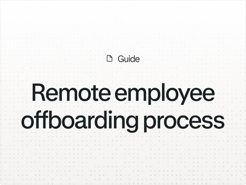 Illustration for the article "Remote Employee Offboarding: The Complete IT Process (2026 Guide)"