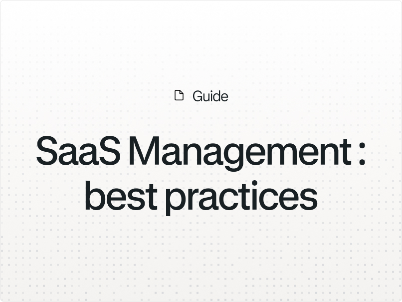 Illustration for the article "SaaS Management best practices for SMBs"
