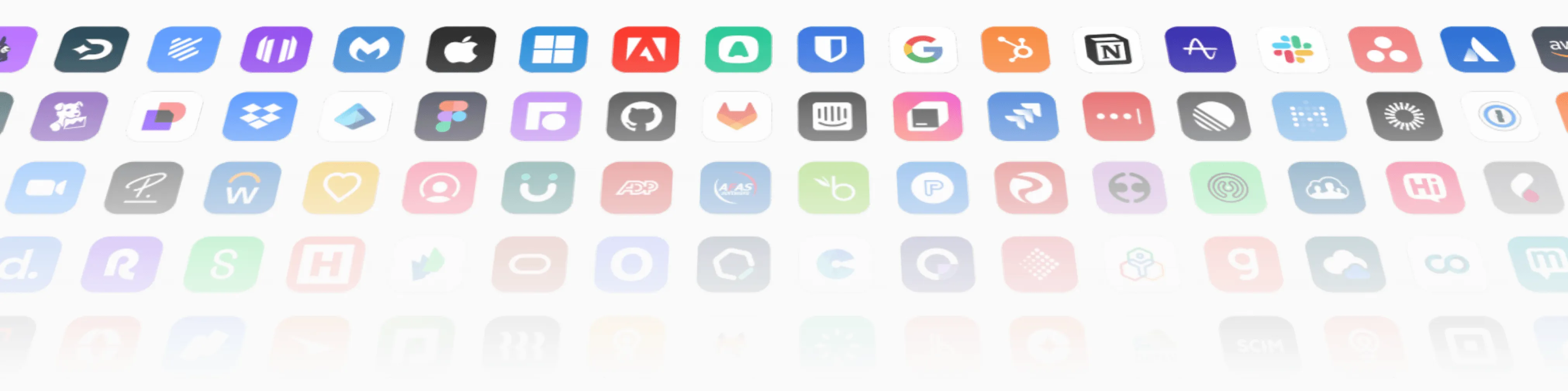 Logos of the apps and tools that integrate with Primo