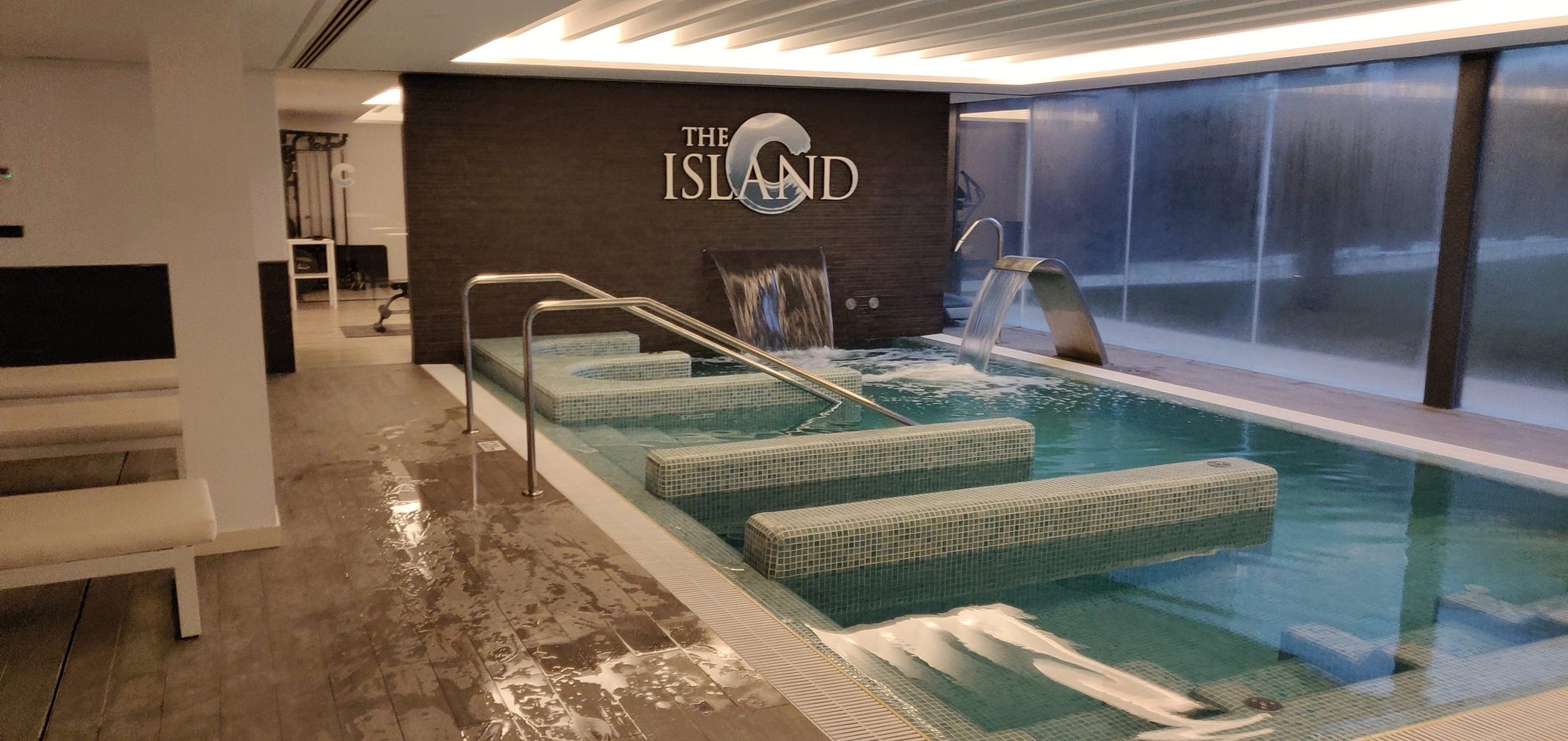 Indoor spa at The Island development in Estepona