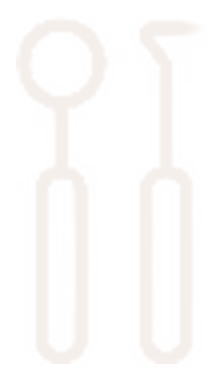 Dental utensils icon