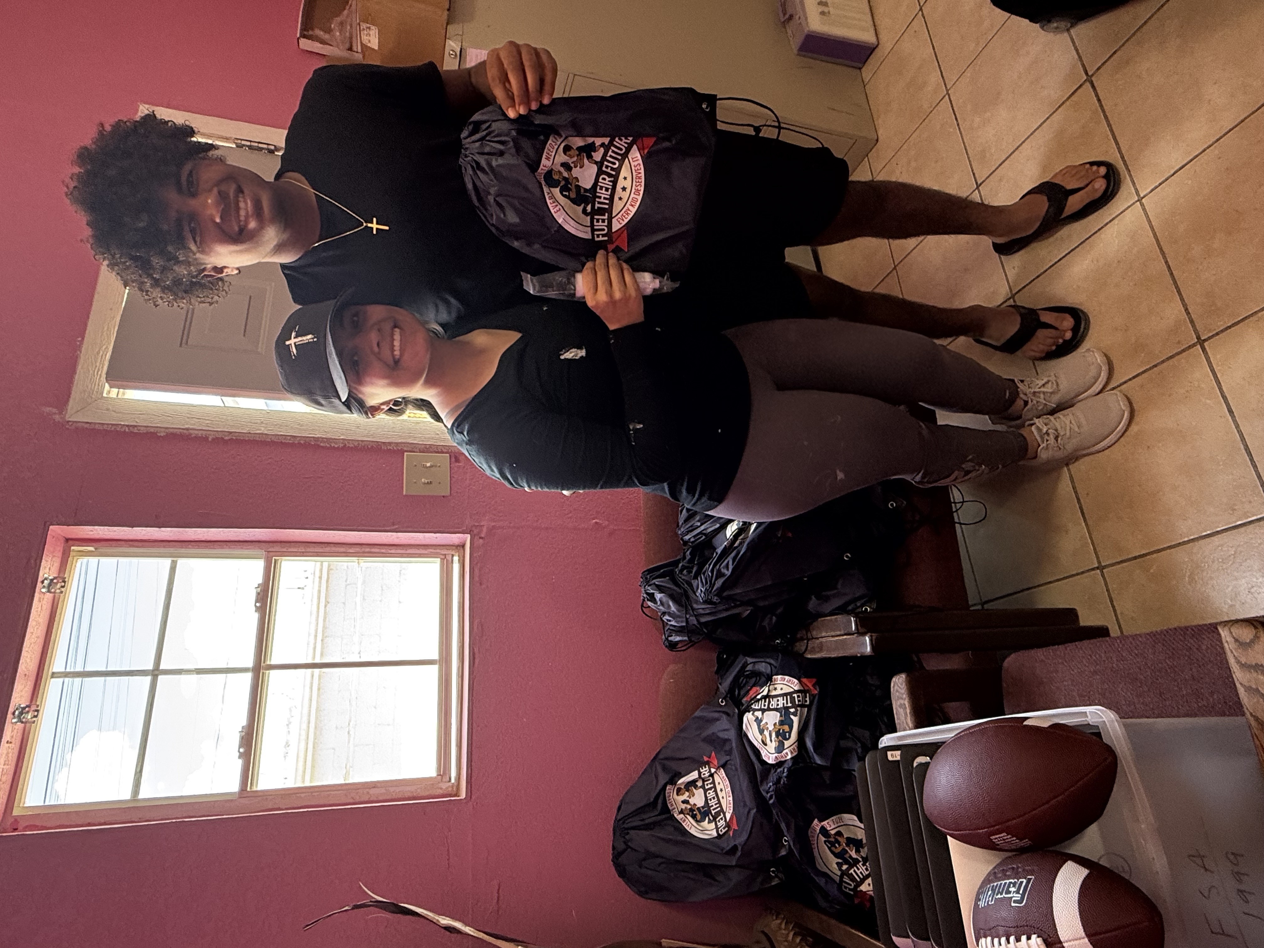 Delivering FTF Game Day Kits to Mission Ministries in Juarez, Mexico.