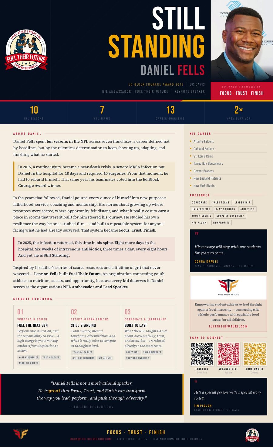 Daniel Fells Speaker One-Sheet preview