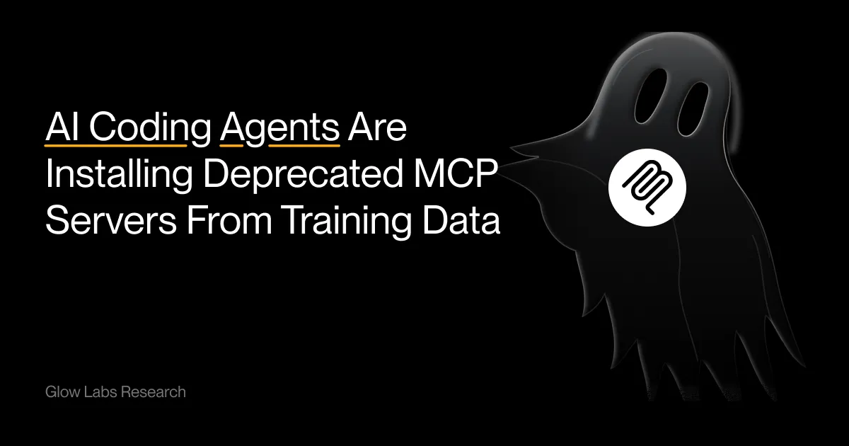 MCPhantom: AI Coding Agents Are Installing Deprecated MCP Servers From Training Data