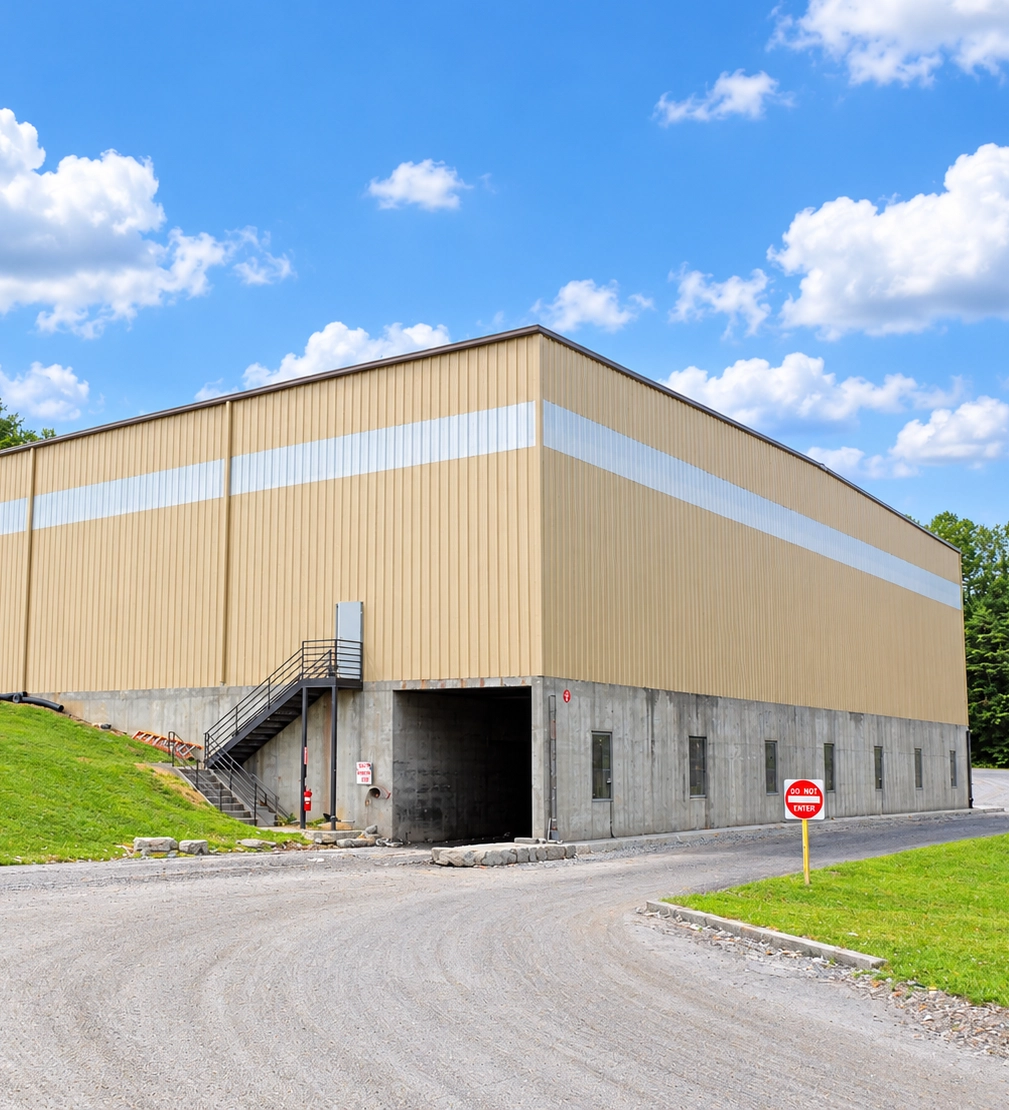 Renovations to an existing transfer station. 