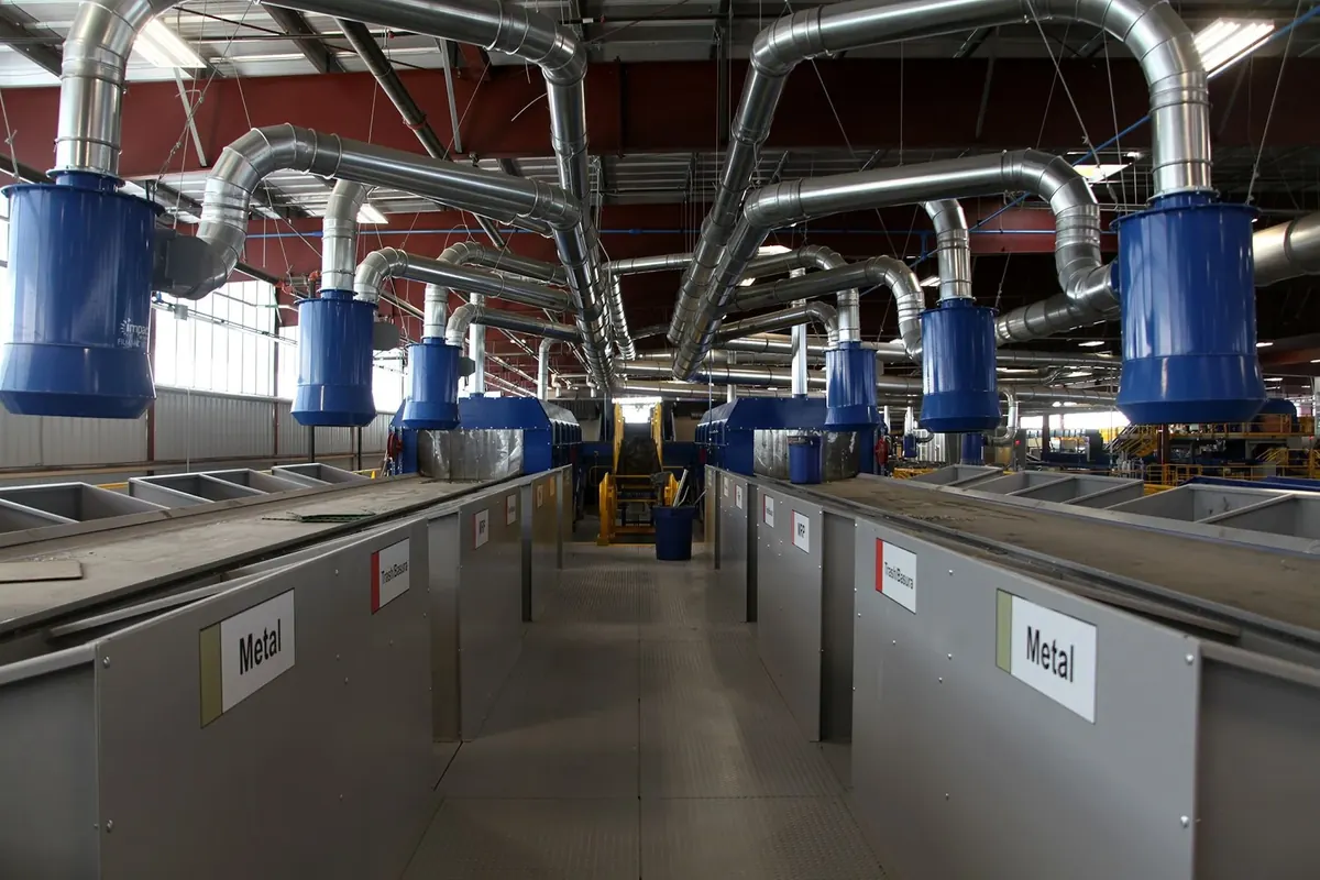 Single-Stream Material Recovery Facility
