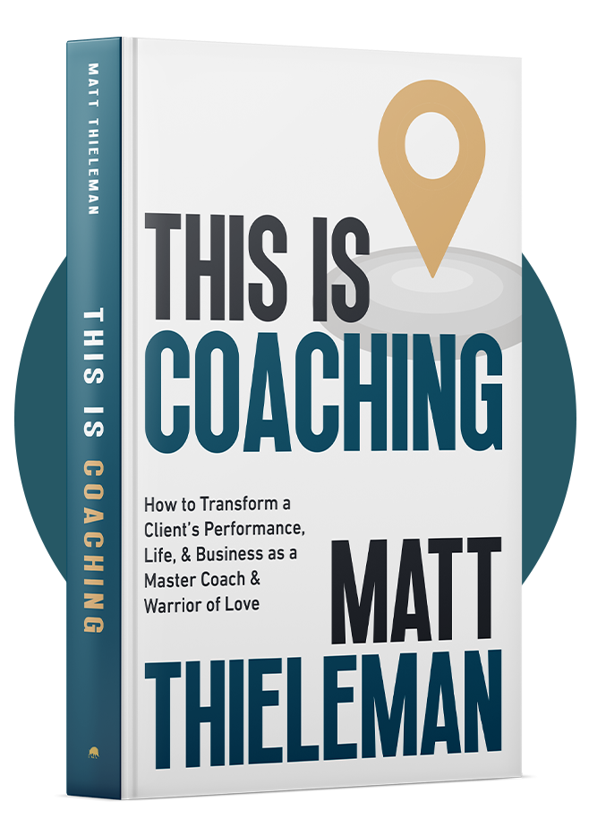 This is Coaching by Matt Thieleman — hardcover book