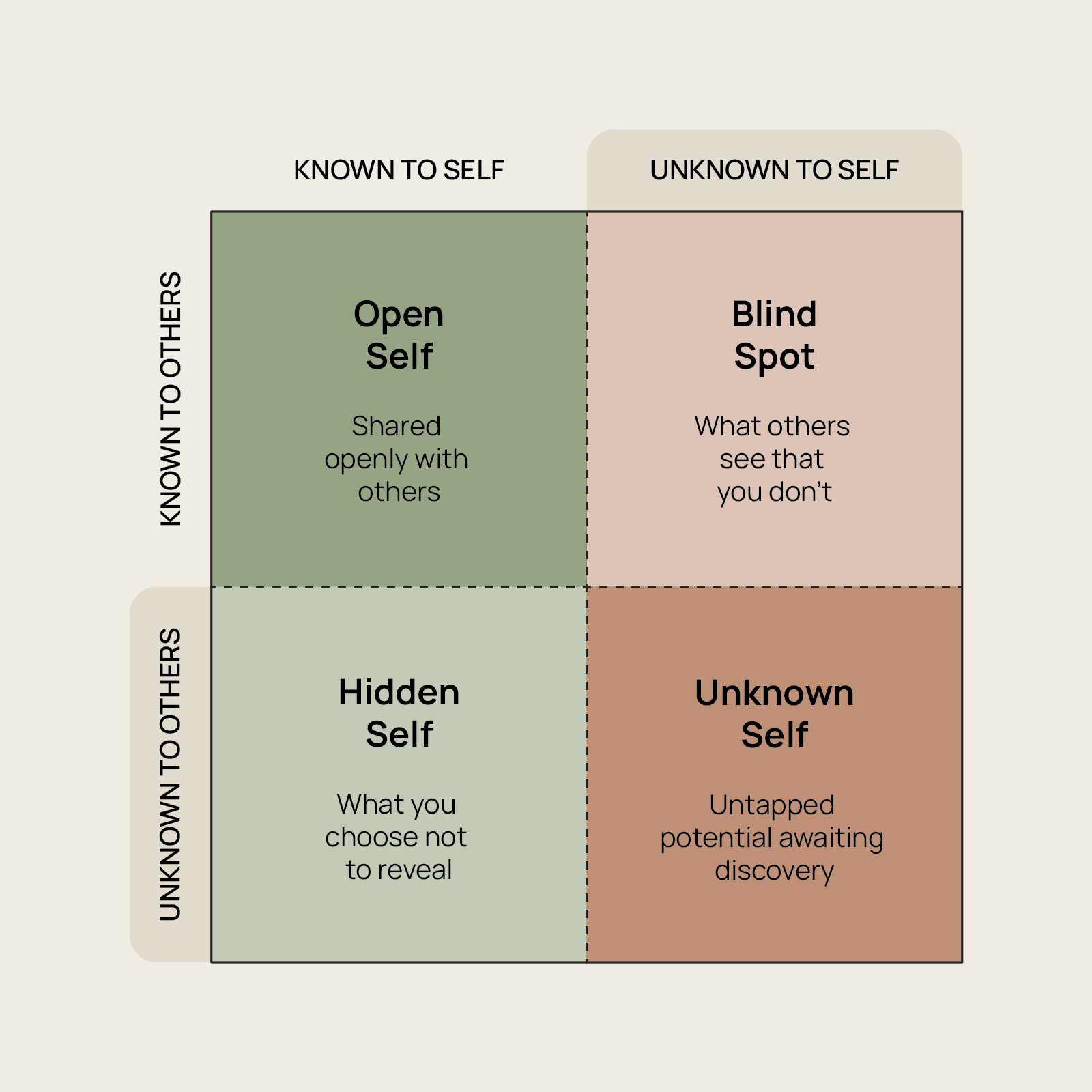 Johari Window - Primary Visual Diagram