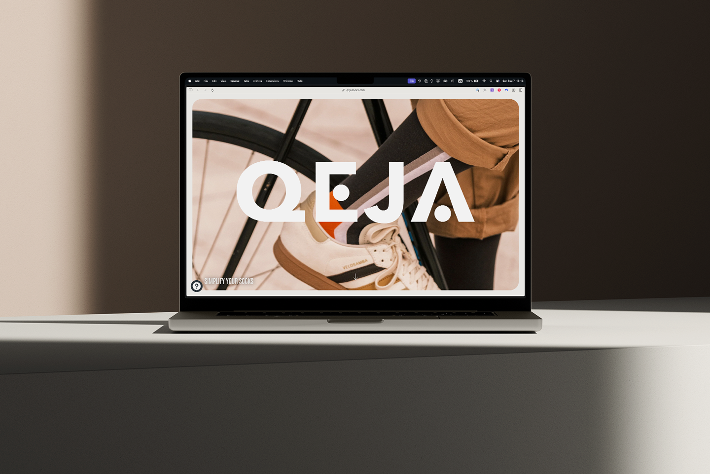 QEJA Socks case study thumbnail.