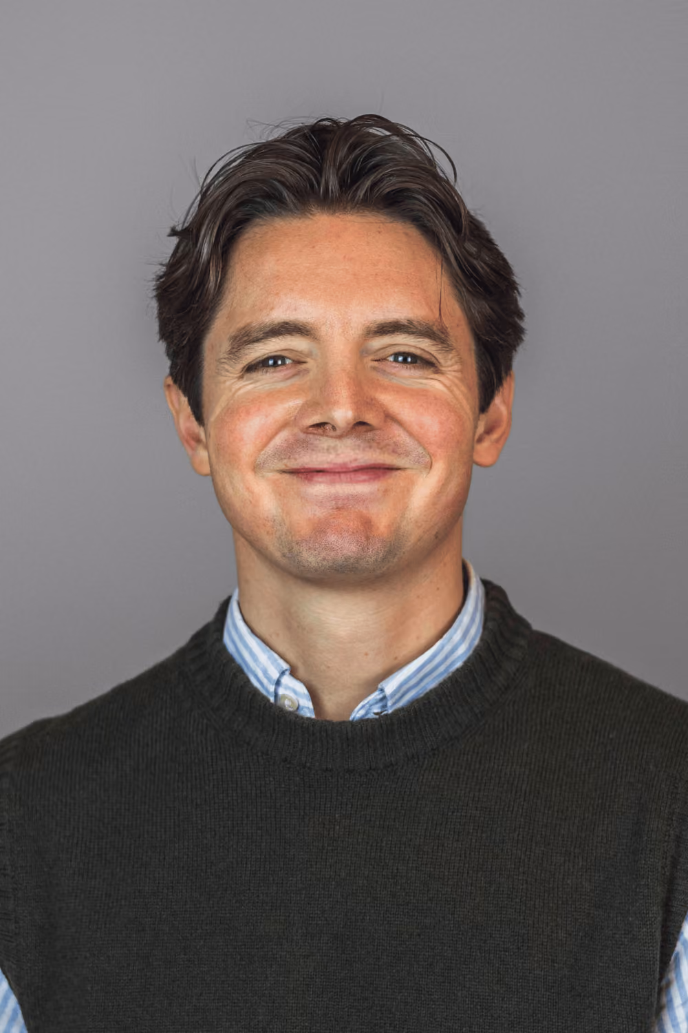 Portrait of Louis Emmerson. Head of Marketing at Atlar.