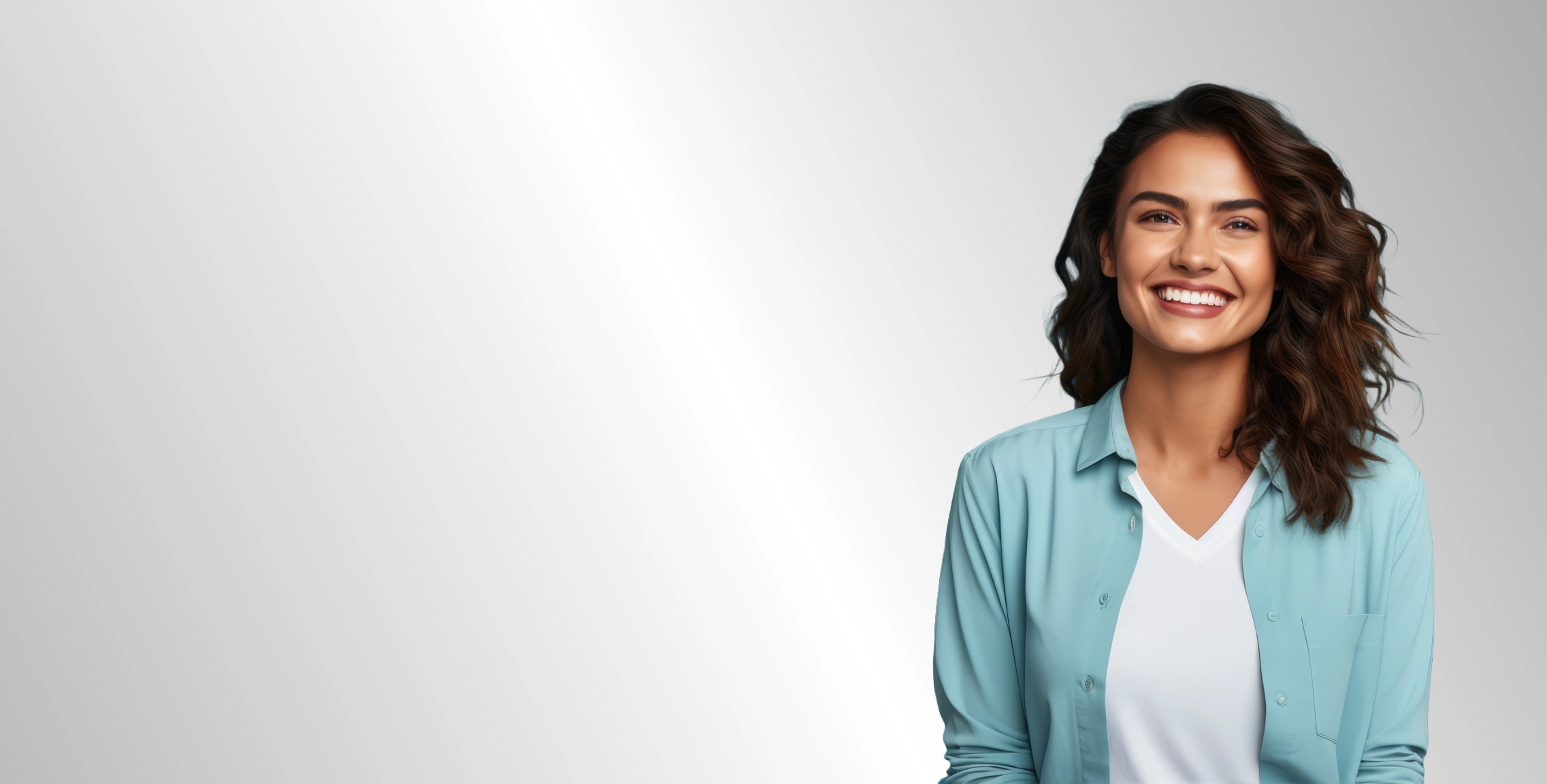 woman smiling
