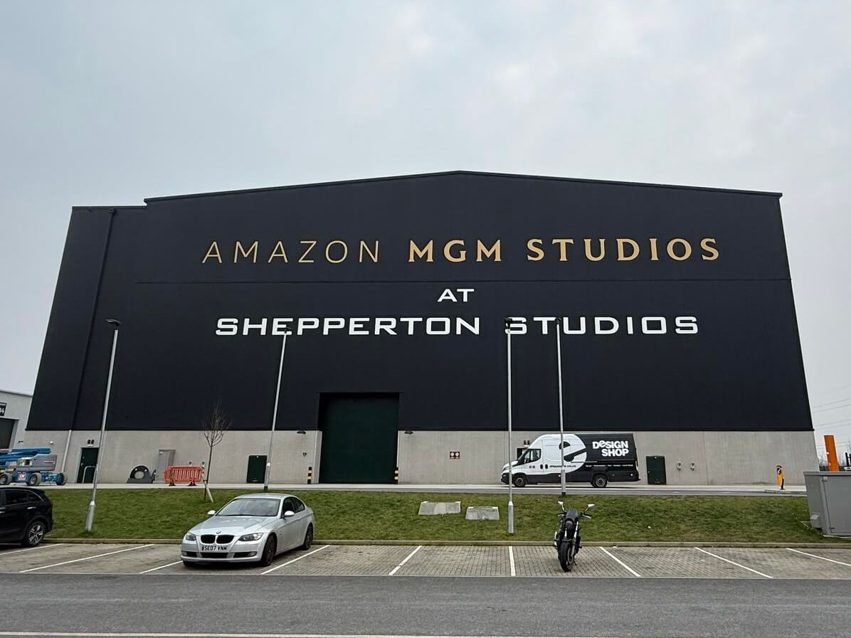 Shepperton Studios; Large-Scale Cladding Spray Painting Project
