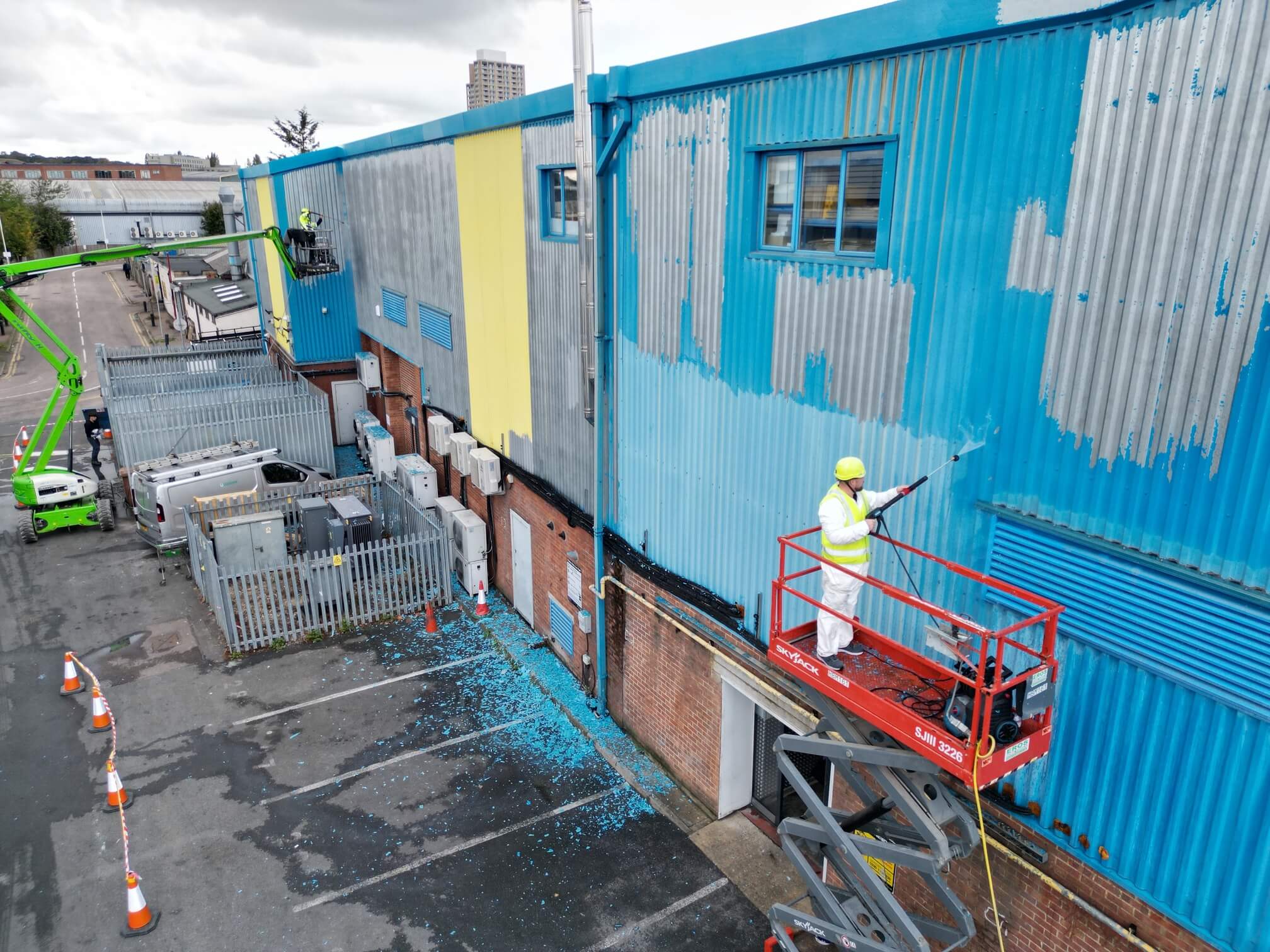 Commercial Warehouse Cladding Refurbishment | Wembley, London