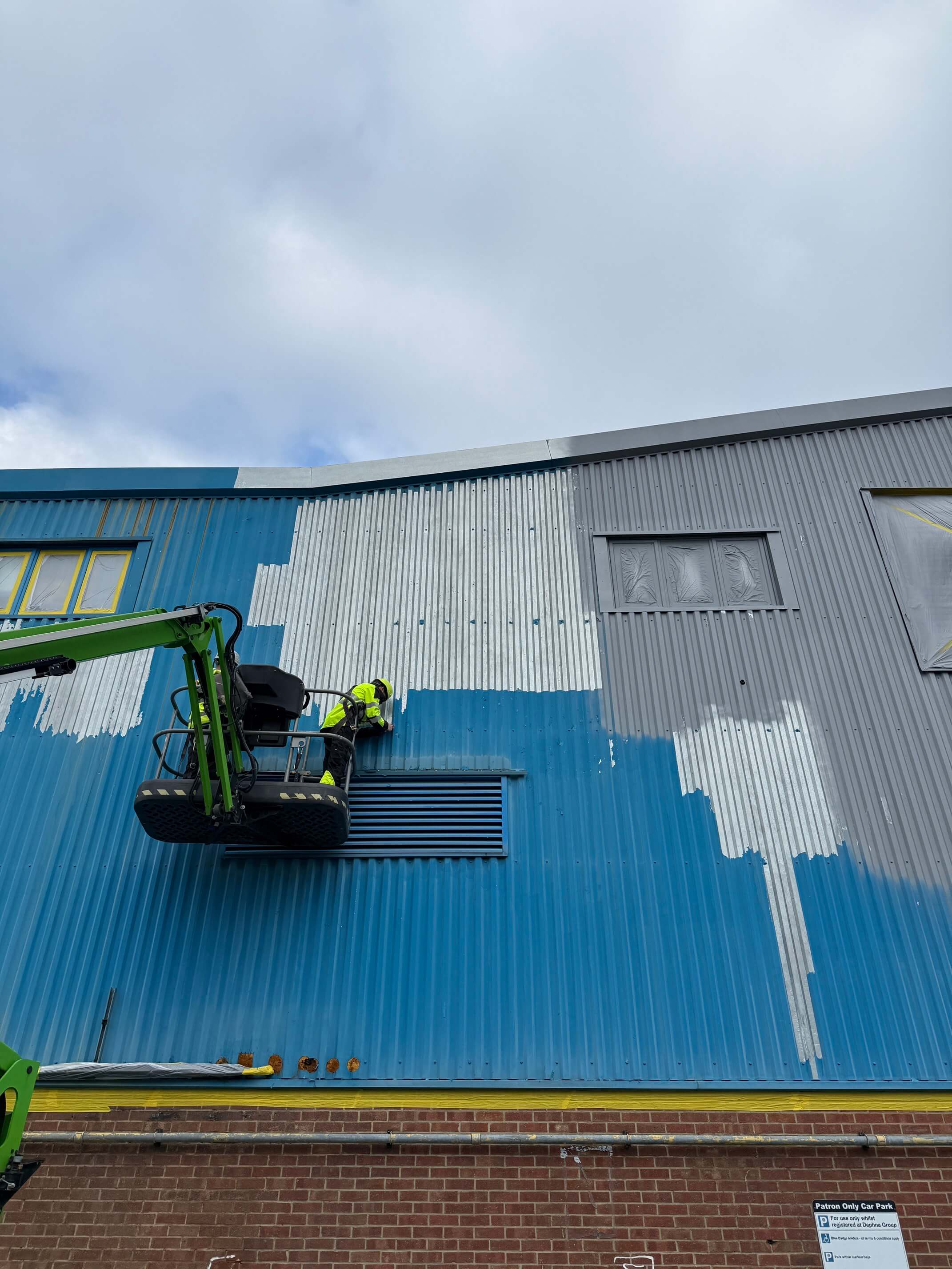 Commercial Warehouse Cladding Refurbishment | Wembley, London