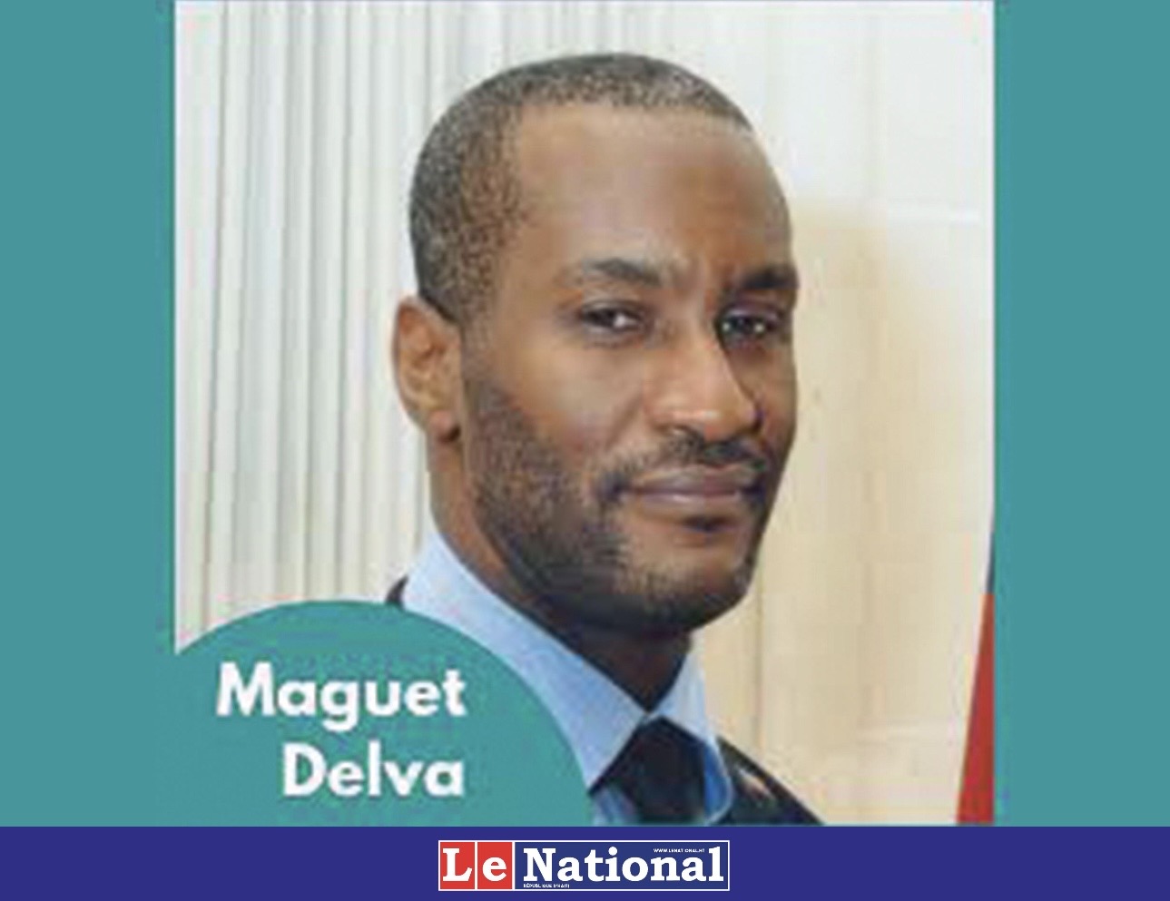 Maguet Delva, journaliste du Journal La Maison