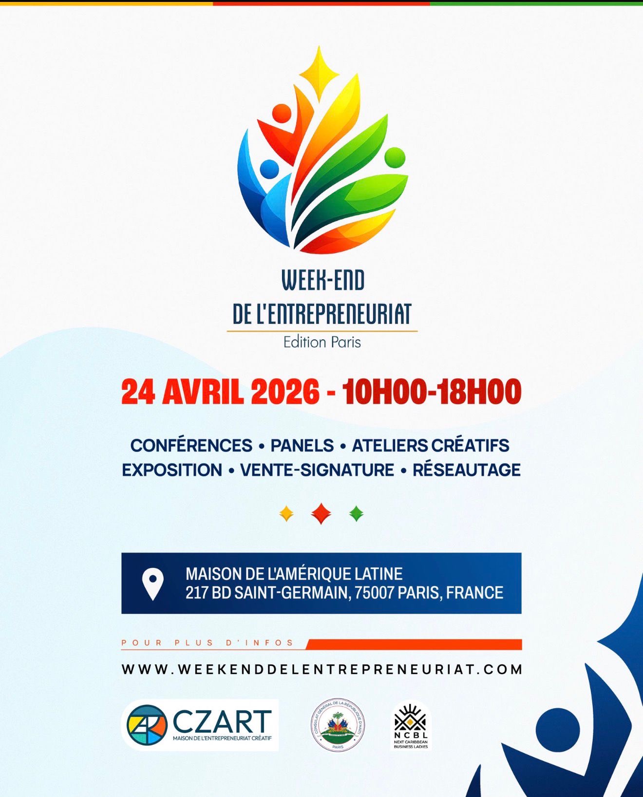 La communauté haïtienne de France à l'honneur : le Consulat d'Haïti à Paris célèbre l'esprit entrepreneurial de la diaspora