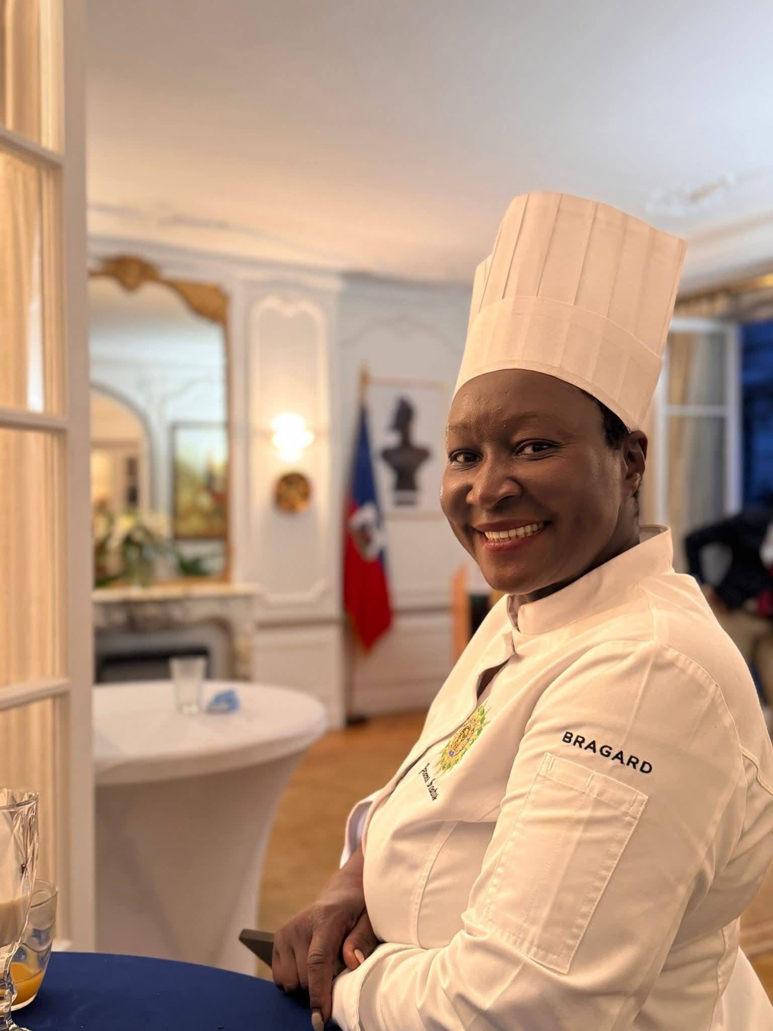 Carline Irantus au stand Saveur Créole 509, Village de la Gastronomie