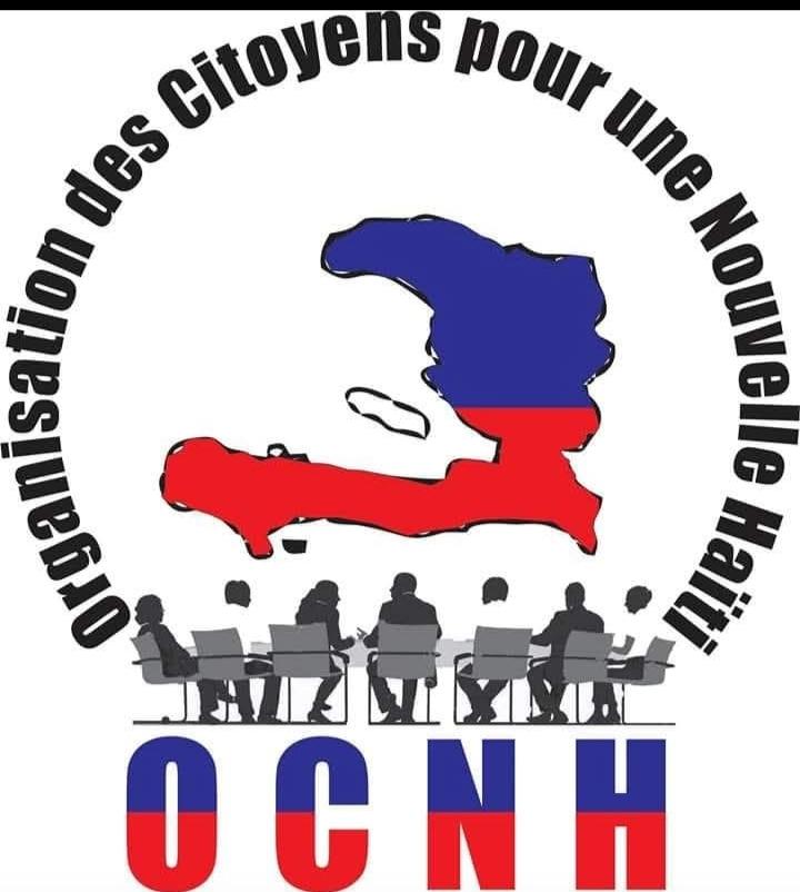 Logo de l'OCNH, Organisation des citoyens pour une nouvelle Haïti