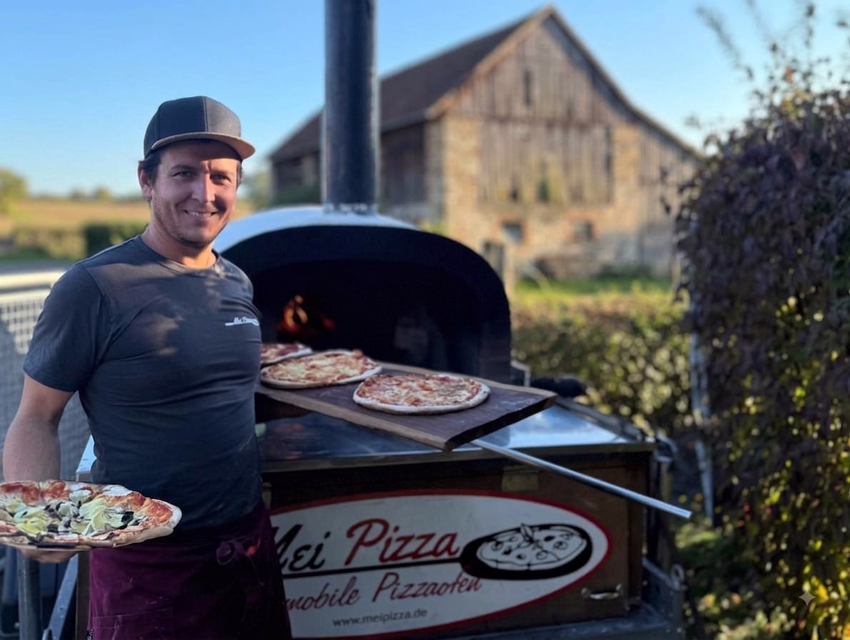 Frische Zutaten für die Steinofenpizza von MeiPizza