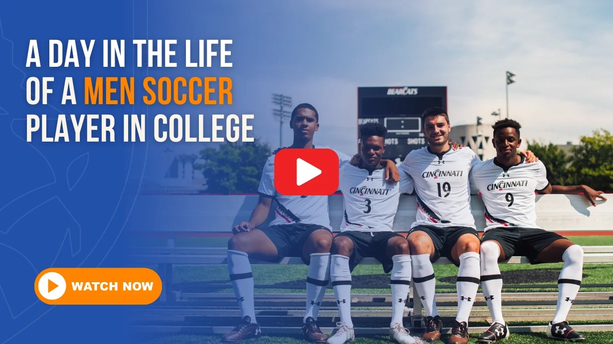 Day in the life of a college soccer player 