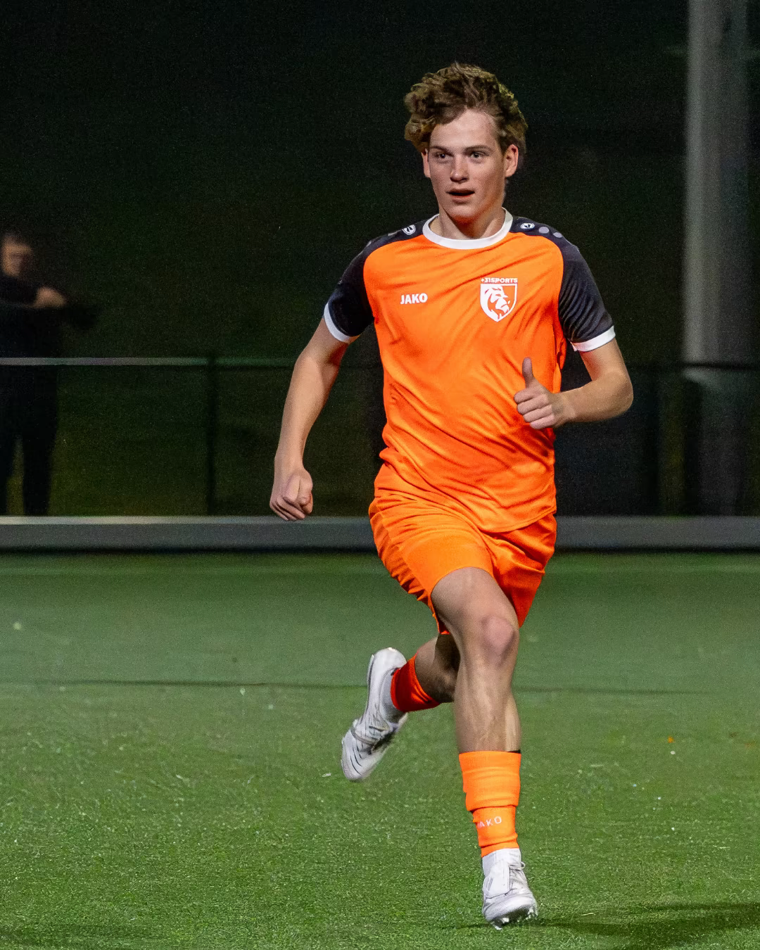 Alexander Boel playing soccer for SV Kampong