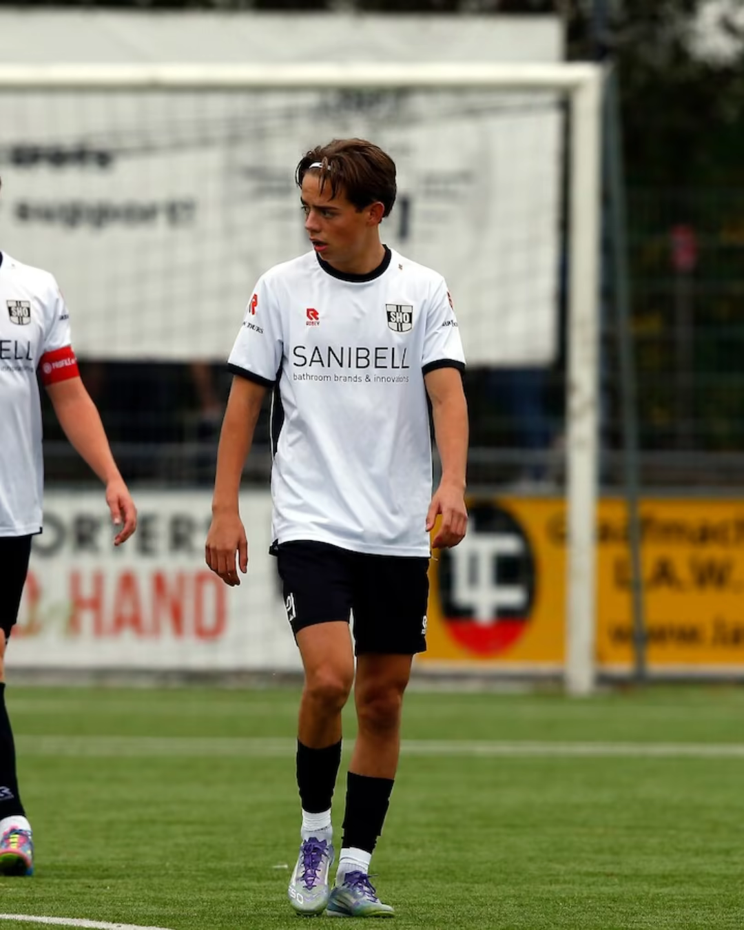 Bas van Baardewijk on the soccer field